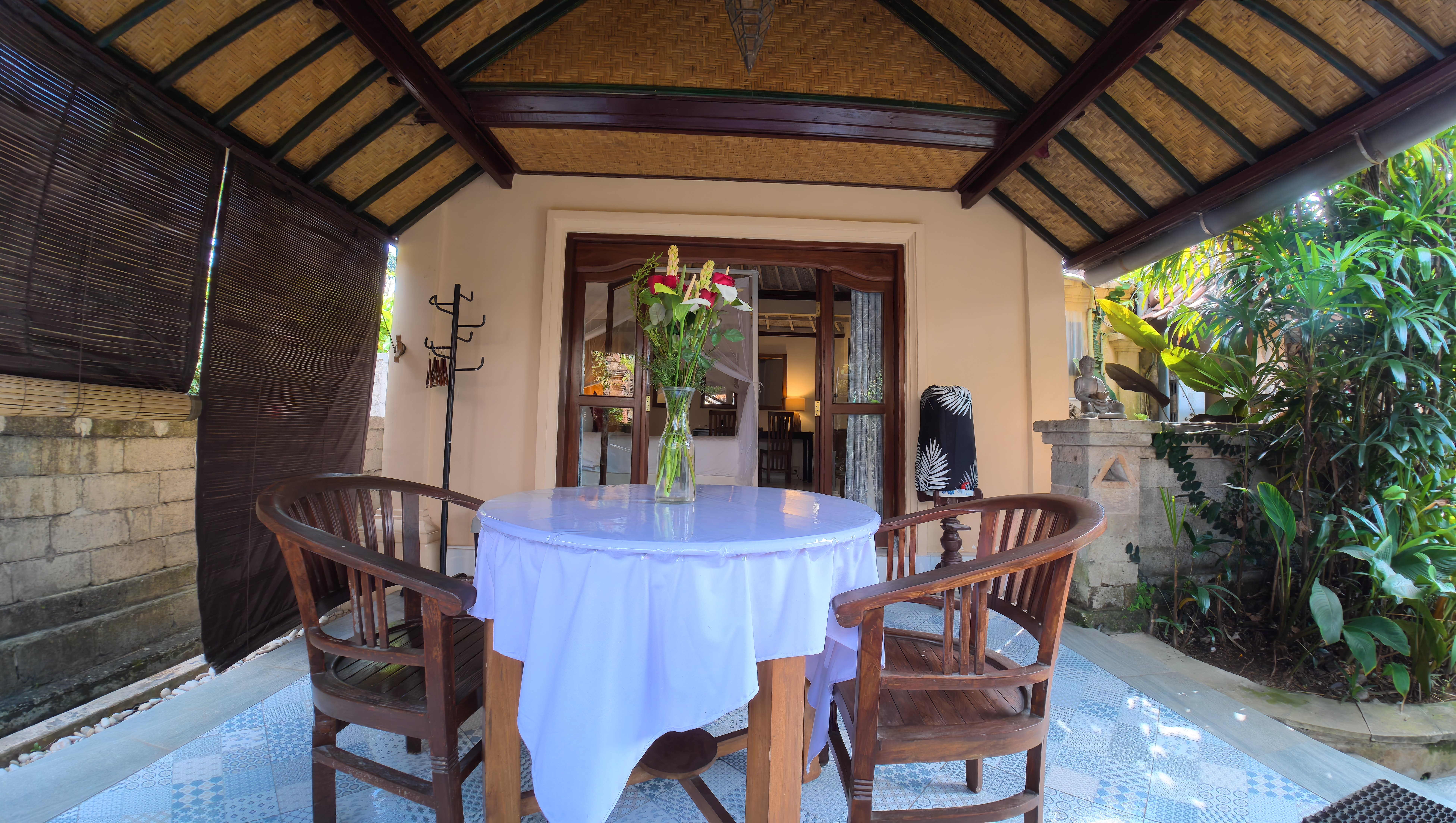 Balinese homestay terrace